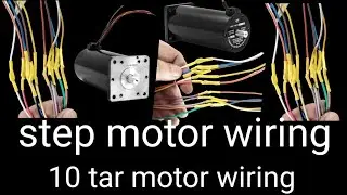 Dastar step motor wiring five same colour and different colour five