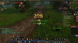 Getting jumped by lowbies while screaming.