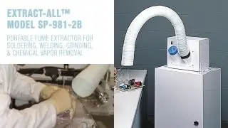 Extract-All&reg; Model SP-981-2B Portable Fume Extractor