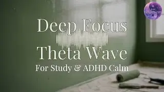 Visual White Noise: Pure 6Hz Theta Waves for Deep Focus (ADHD Study Aid)