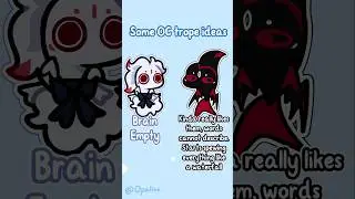 🐟 Несколько идей для тропов в стиле OC! Часть 3 | #oc #art