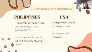 Cultural Difference between Philippines and America