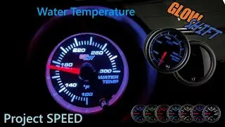 GlowShift Water Temperature Gauge Install