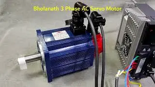 3 Phase AC Servo Motor | Absolute Encoder | Bholanath AC Servo Motor | 2.6KW | Hindi