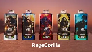 JNR RegeGorrilla 55K | 42ml Smart Disposable & Animation Screen