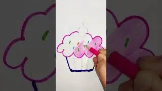 Satisfying Cupcake Art You Want To Eat #Short #CupCakeArt