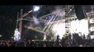 Pyrexia aims 2025 show.. #om #shanti #om #trending #old #song #travel..🩵🌅