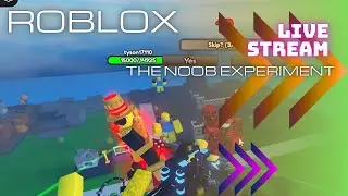 🔴 LIVE The Noob Experiment Battlefront Roblox | Noob Army vs Enemies