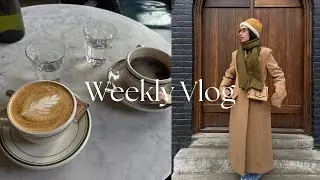 Weekly Vlog! Grwm & winter outfits!