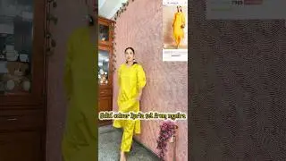 🌼Solid colour kurta set 🌼#myntra  #haul  #myntrahaul  #trending #neetu