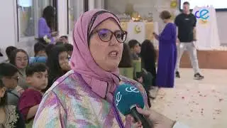 La comunidad educativa del Rosalía de Castro celebra en familia el fin del Ramadán