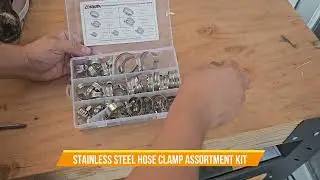 Stainless Steel Hose Clamp Assortment Kit
