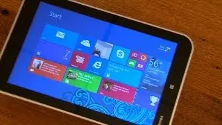 The Toshiba Encore 8 is fast, bulky, and packed with useful features