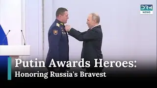 Putin Honors Heroes: Medals Awarded on Russia's Day | News Today | DRM News | AQ15