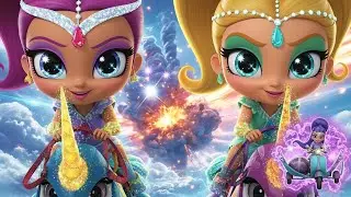 RAINBOW VALLEY |Power Gem SHRINKS Zeta TINY! Genies Battle Mini Sorceress in Epic Clash?! 🔮👶