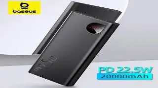 #Baseus 22.5W Power Bank 20000mAh 10000mAh Portable Fast Charging Powerbank Type C USB-C PD Qucik C