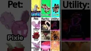 PIXIE vs IMP vs GLIMMERING SPRITE | Who is Better? | Grow a Garden Pets