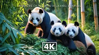 WILD ANIMALS 4K – Gentle Awakening of Nature with Relaxing Piano & Peaceful Ambience