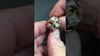 Vintage folding Masonic ring