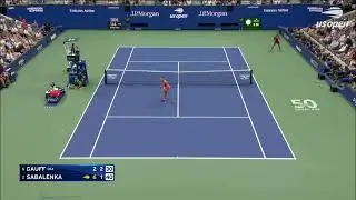 Coco Gauff Dominates the Court! #shorts