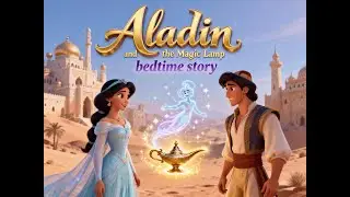 Aladdin and the Magic Lamp🌛| A Gentle Bedtime Story for Kids