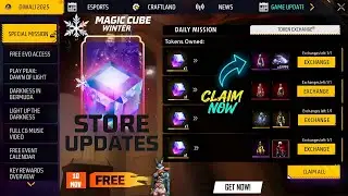 WINTER😱 Magic Cube Store Update | Next Magic Cube Bundle 🥳| Free Fire New Event| FF New Event