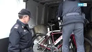 Sventato maxi furto di biciclette da 80mila euro