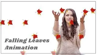 Pure CSS Falling Leaves Animation Effects |  Css Animation effect Tutorial