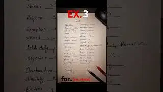 Execise:- 3 || kailash chandra || Most important outline series|| For ssc steno 2025.