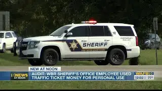 WBR Sheriff&rsquo;s Office employee used traffic ticket money for personal use, audit shows