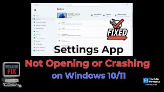 Settings App Crashes or Won&rsquo;t Launch in Windows: Try This! (2025 Guide)