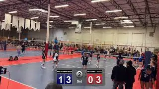 NRG 14 AMPD NAVY vs Dig 15 Red Jessica @ Western Classic set 2 #volleyball #middleblocker