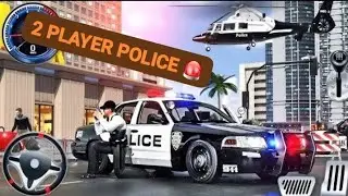New 2026 Police Chase Game 🚓🔥 | 2 Player Police Action | Most Realistic Police Ga
