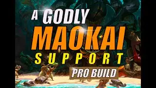 How to play MAOKAI SUPPORT in Season 10! *NEW* Unbeatable Strategy! League of Legends