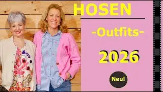 Hosen Outfits 2026 - die ersten Hosen f&uuml;r den Fr&uuml;hling 2026 sind jetzt neu  eingetroffen!