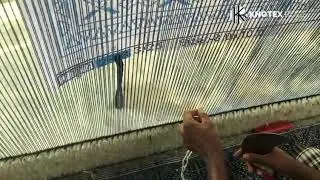 Carpet Hand Knotted Weaving Process
