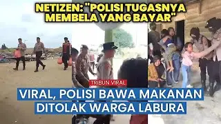 Kecewa dan Marah, Warga Padang Halaban Enggan Terima Bantuan Kepolisian