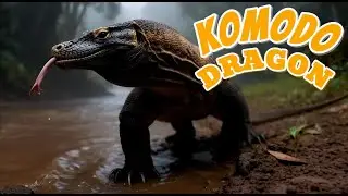 KOMODO DRAGON 4K☠🥶. LIKE AND SUBSCRIBE. #komododragons #viral #youtube  #animals #wildlife #dinosaur