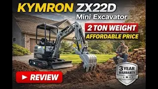 Мини-экскаватор премиум-класса - KYMRON ZX22D