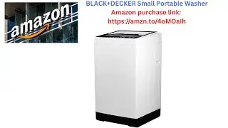 blackdecker small portable washer overview