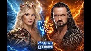 WWE 2K25 LIVE: DREW MCINTYRE🔥VS QUEEN CHARLOTTE🔥|| Most BRUTAL Match in WWE😱 #shorts #wwe #trending