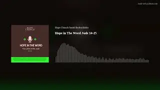 Hope in The Word Jude 14-25