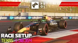 F1 25 PSGL TEXAS Qualify Lap + RACE Setup 💪