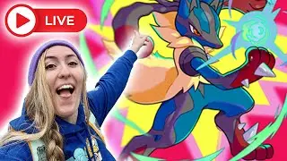 Let's Try Mega Lucario in Pok&eacute;mon Unite! Community Games + Rank