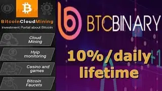 [SCAM] Btcbinary &ndash; 10% per day for lifetime. Ultra profitable hyip