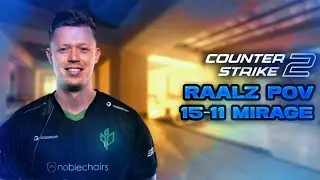 raalz Mirage (15-11) CS2 POV vs Metizport | YaLLa Compass Spring 2024 Contenders