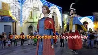 Giganti e tamburinari alla Festa di Maria SS. del Carmelo a Cittanova - by ToniCondello2