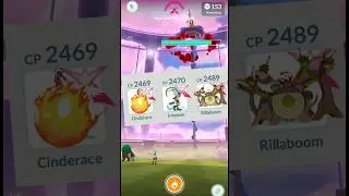 Using Gigantamax Galar Starters in Raid Battle....Pokemon Go