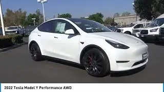 2022 Tesla Model Y ORANGE TUSTIN PLACENTIA FULLERTON ORANGE COUNTY 00A21497