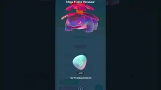 Time To Mega Evolve Dynamax Venusaur In Pok&eacute;mon Go 2024 #ytshorts #shorts #pokemongo #trending